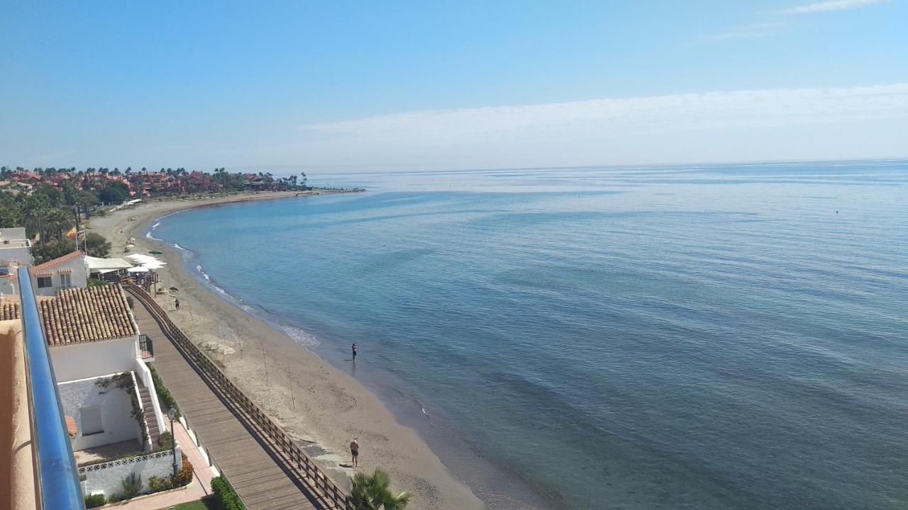Апартаменты Casa Cachita-En 1ª Linea De Playa Эстепона Экстерьер фото